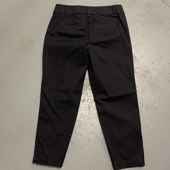 LOFT Outlet Black Original Crop Pants Size 2 - Picture 3 of 9
